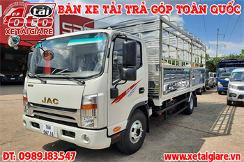 Xe Tải JAC N350 Plus 3.5T Thùng Bạt 2021 | Xe Tải JAC 3T5 Thùng Dài 5m3 N350Plus